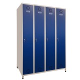 TAQUILLA METAL 4 MODULOS 1 PUERTA 120X50X190 CMS