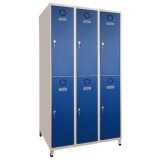 TAQUILLA METAL 3 MODULOS 2 PUERTAS 90X50X190 CMS