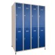 TAQUILLA METAL 4 MODULOS 2 PUERTAS 120X50X190 CMS