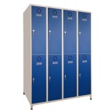 TAQUILLA METAL 4 MODULOS 2 PUERTAS 120X50X190 CMS
