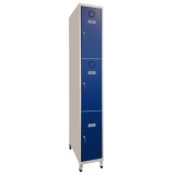 TAQUILLA METAL 1 MODULO 3 PUERTAS 30X50X190 CMS