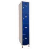 TAQUILLA METAL 1 MODULO 4 PUERTAS 30X50X190 CMS