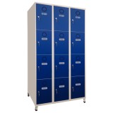 TAQUILLA METAL 3 MODULOS 4 PUERTAS 90X50X190 CMS