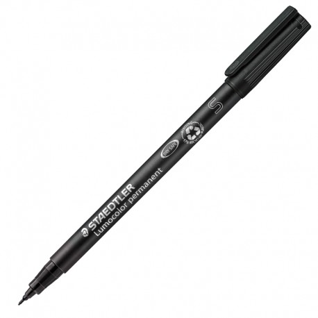ROTULADOR STAEDTLER LUMOCOLOR S 313 NEGRO