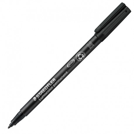ROTULADOR STAEDTLER LUMOCOLOR M 317 NEGRO