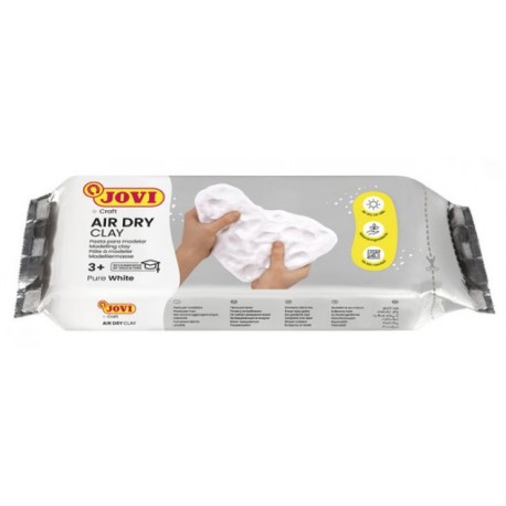 PASTA MODELAR JOVI AIR DRY 500 GR BLANCA