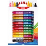CERAS GRUESAS GIOTTO MAXI DUO 12 UDS / 24 COLORES