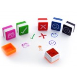 SELLOS DE MOTIVACION CON ICONOS PACK 6 UDS