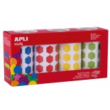 GOMETS APLI HEXAGONOS 20 MM PACK 4 COLORES