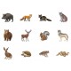 GOMETS APLI FAMILIAS ANIMALES PACK 4 ROLLOS