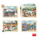 SET 4 PUZZLES LOS TRANSPORTES