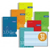 CUADERNO A4 CAMPUS PP 80H 90G CUAD. PAUTADA 3MM