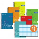 CUADERNO A4 CAMPUS PP 80H 90G CUAD. PAUTADA 4MM
