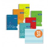 CUADERNO A5 CAMPUS PP 80H 90G CUAD. PAUTADA 3MM