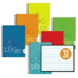 CUADERNO A4 POLIP 80H 90G CUAD. PAUTADA 3MM