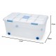 CONTENEDOR CON RUEDAS 73X32X41 CMS 61 LITROS