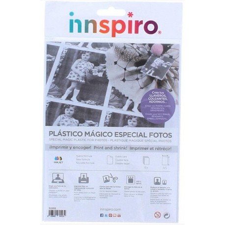 PLASTICO MAGICO PARA IMPRESORA 6 HOJAS A5