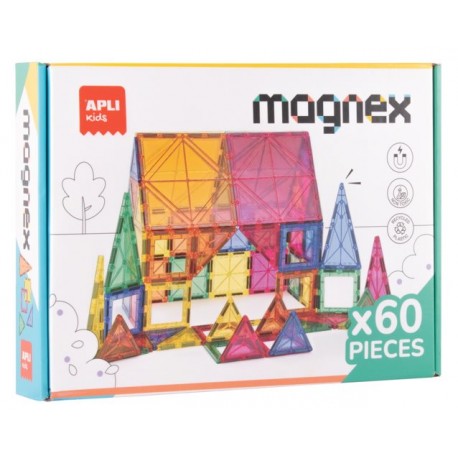 CONSTRUCCION MAGNETICA 3D 60 PIEZAS