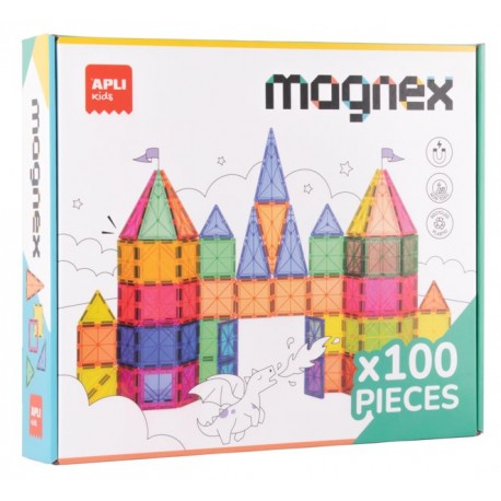 CONSTRUCCION MAGNETICA 3D 100 PIEZAS