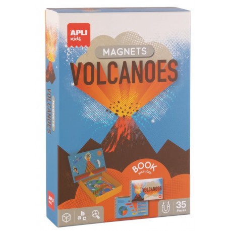 JUEGO MAGNETICO VOLCANES