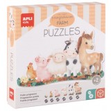 MI PRIMER PUZZLE PROGRESIVO ANIMALES GRANJA
