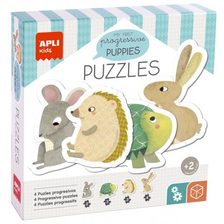 MI PRIMER PUZZLE PROGRESIVO PUPPIES