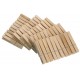 PINZAS MADERA GRANDES 70X10 MM PACK 50 UDS 