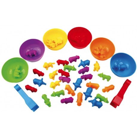 SET DE CLASIFICACION DE ANIMALES 36 UDS