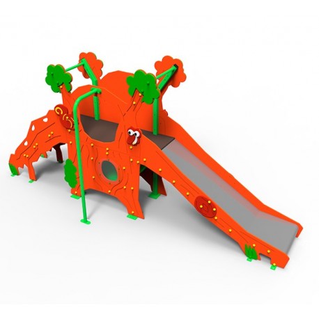 JUEGO EXTERIOR PARQUE ARBOL CON ESCALERA