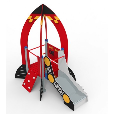 JUEGO EXTERIOR PARQUE TORRE COHETE