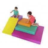 CONJUNTO ESCALONES Y RAMPA 5 PIEZAS