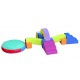 CONJUNTO PSICOMOTRICIDAD FOAM 11 PIEZAS