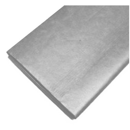 PAPEL SEDA METALIZADO MANO 25/P PLATA