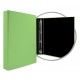 CARPETA FORRADA FOLIO 4 ANILLAS 25MM VERDE