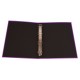 CARPETA FORRADA FOLIO 4 ANILLAS 25MM VIOLETA