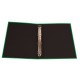 CARPETA FORRADA FOLIO 4 ANILLAS 40MM VERDE
