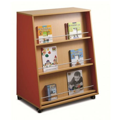 CARRO EXPOSITOR DE LIBROS CON ESTANTES