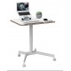 MESA REGULABLE ERGONOMICA CON RUEDAS