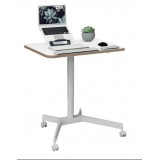 MESA REGULABLE ERGONOMICA CON RUEDAS