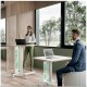 MESA REGULABLE ERGONOMICA CON RUEDAS
