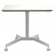 MESA REGULABLE ERGONOMICA CON RUEDAS