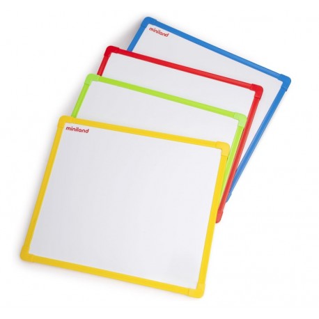 PIZARRAS MAGNÉTICAS SET 4 UDS
