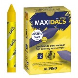CERAS MAXIDACS UNICOLOR C/12 UDS AMARILLO