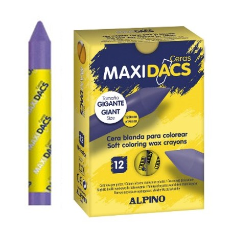 CERAS MAXIDACS UNICOLOR C/12 UDS LILA