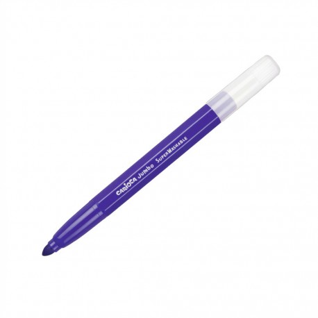 ROTULADOR GRUESO CARIOCA JUMBO C/12 VIOLETA