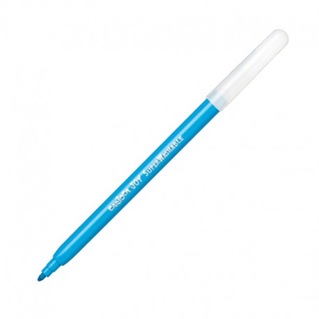 ROTULADOR FINO CARIOCA JOY C/24 AZUL CLARO