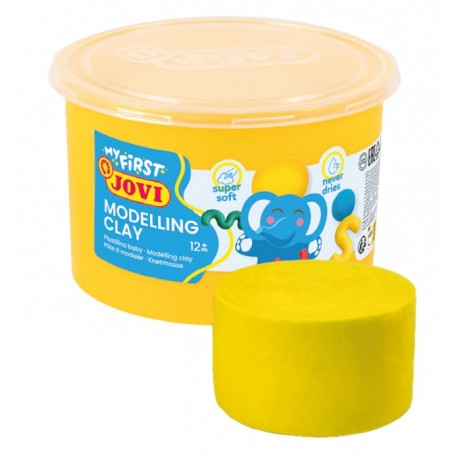 PLASTILINA JOVI MY FIRST BABY BOTE 380 GR AMARILLA