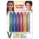 MAQUILLAJE ALPINO FACE STICK METALLIC C/6 UDS