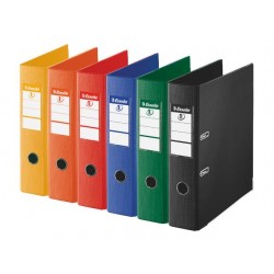 (L) ARCHIVADOR PLASTICO FOLIO ESSELTE 75 ROJO