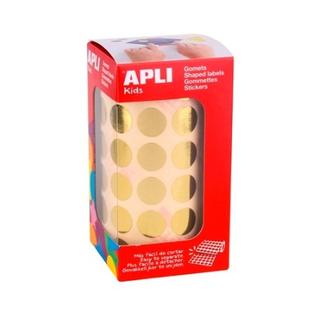 GOMETS APLI CIRCULOS 15 MM. ORO 11629